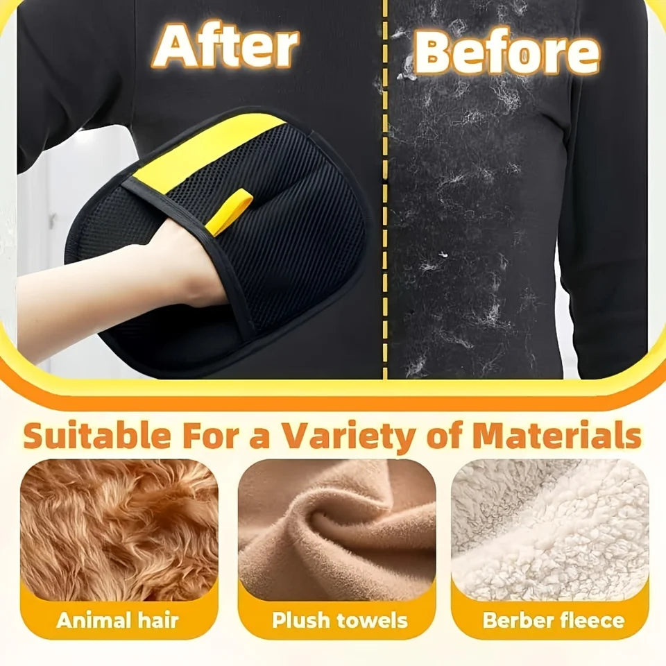 Pet Hair Removal Gloves - Usage