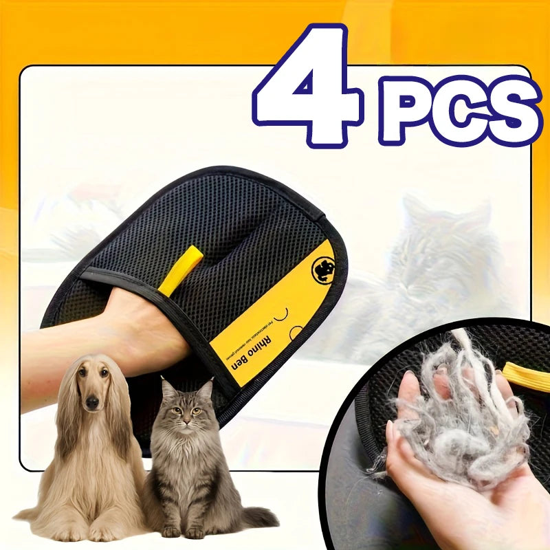 Pet Hair Removal Gloves for Grooming - Image 1